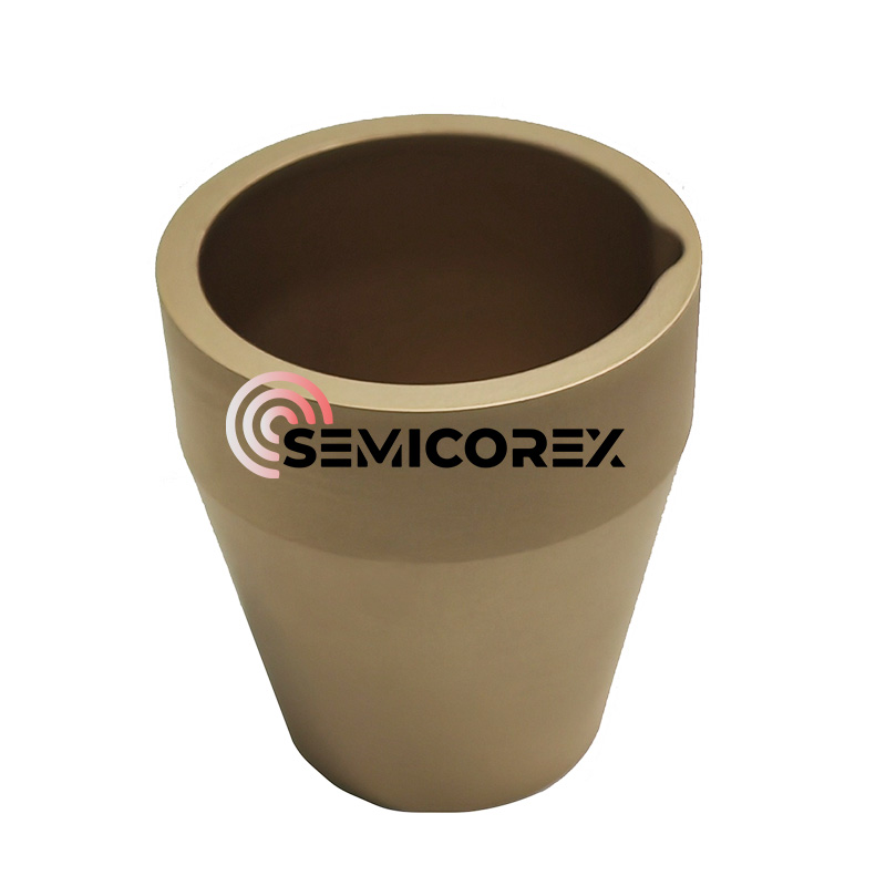 بوته گرافیتی با پوشش TaC