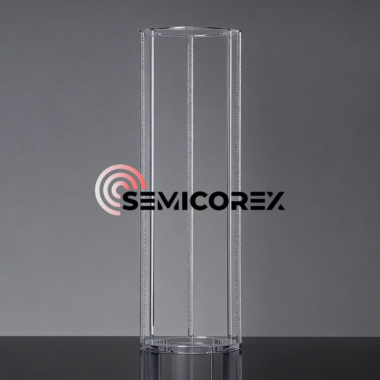 قایق های ویفر کوارتز عمودی